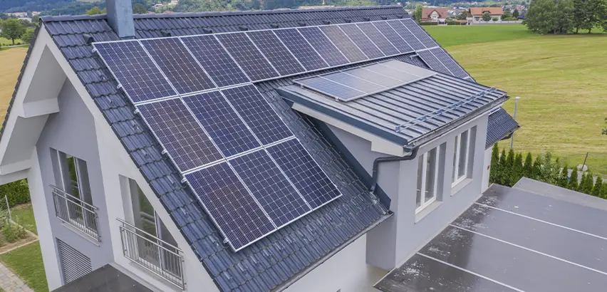 Residential Solar Roof Installation in Bolingbrook