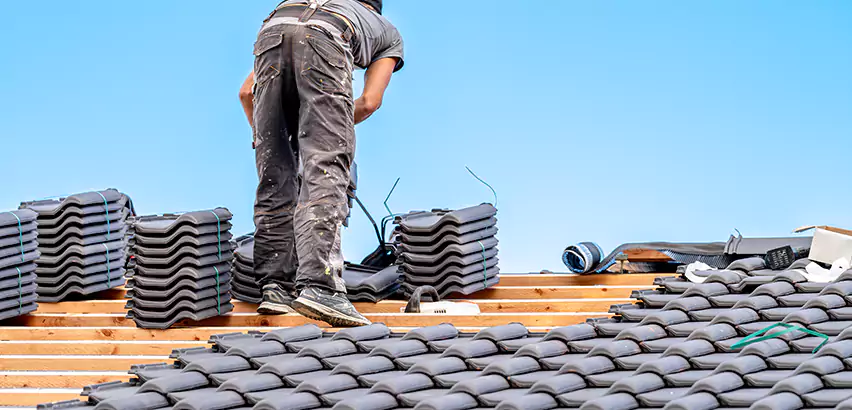 Replacing Tile Roof Underlayment in Bolingbrook